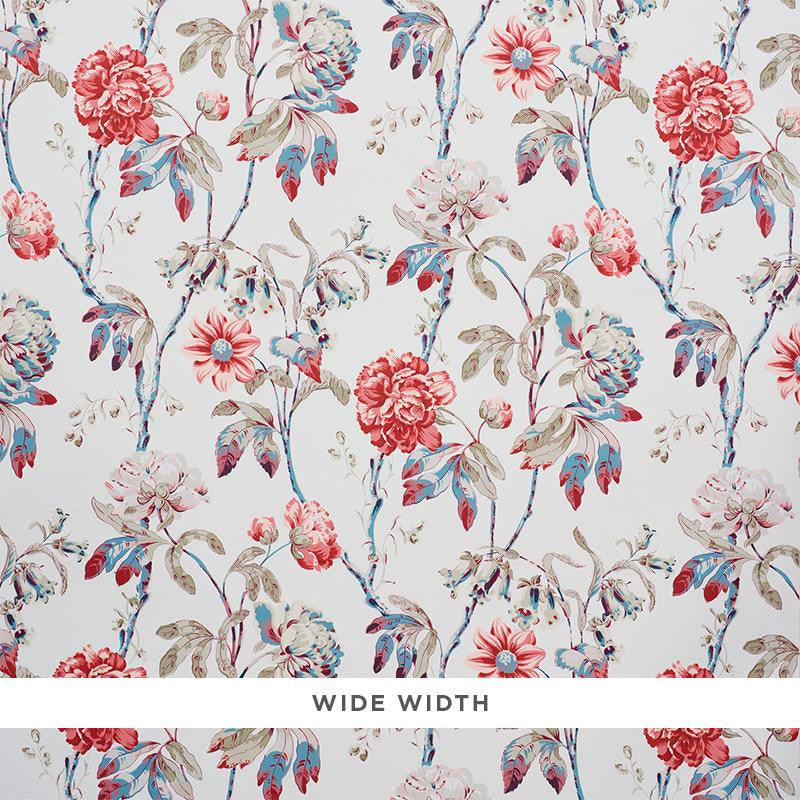Daydream Rose 5011401 by Schumacher Wallpaper Signature Schumacher 18.25" - Fabric Carolina -