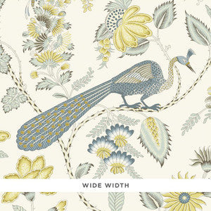 Campagne Cadet & Citron 5010510 by Schumacher Wallpaper