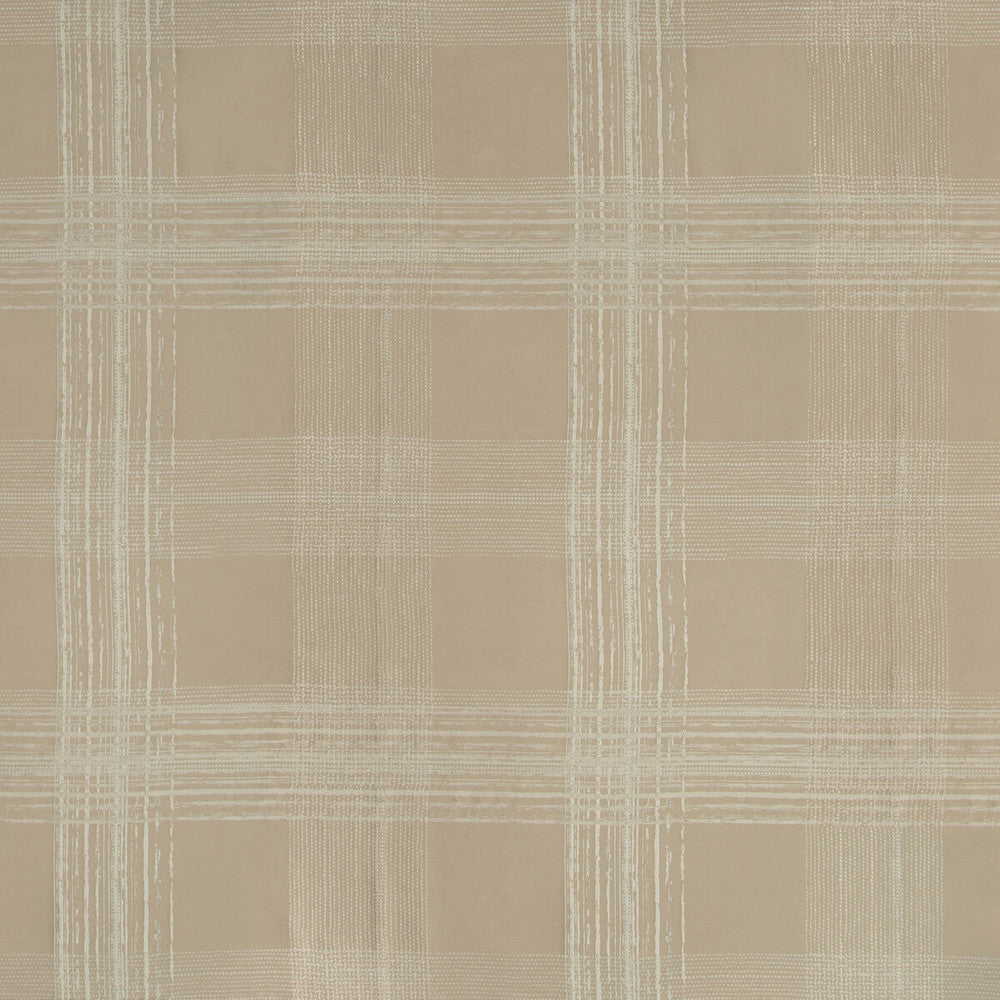 Refined Lines Natural by Kravet Couture Designer Fabric IZU COLLECTION VISCOSE - 47%;COTTON - 22%;LINEN - 19%;SILK - 7%;ACRYLIC - 5% India LIGHT Horizontal: 27.5 and Vertical: 27.5 55 - Swanky Fabrics -