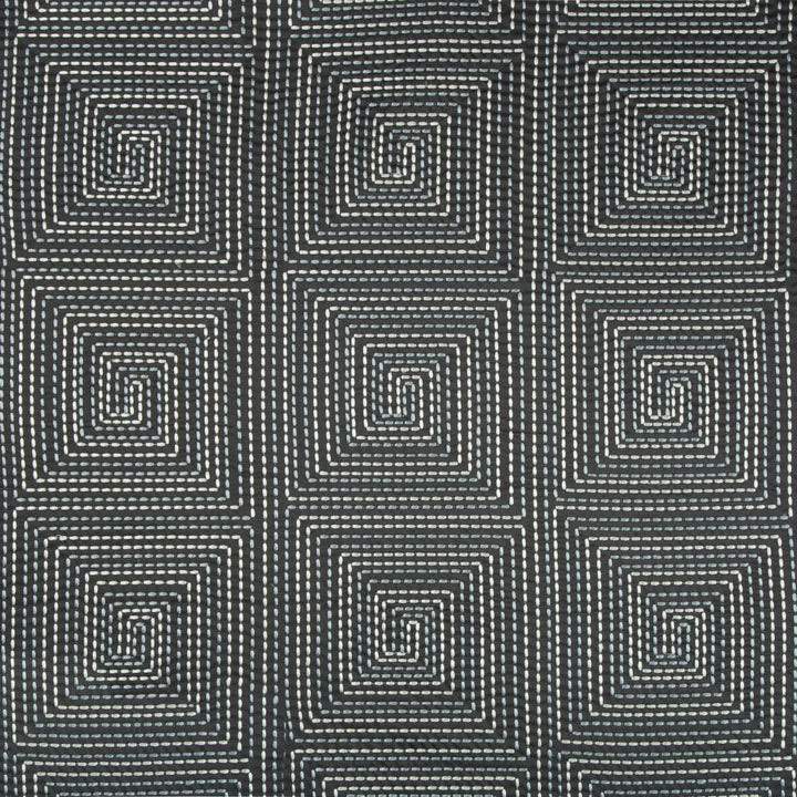Edge Stitch Steel by Kravet Couture Fabric MODERN TAILOR COTTON - 65%;RAYON - 35% India HEAVY Horizontal: 17.31 and Vertical: 15.74 52 - Fabric Carolina -
