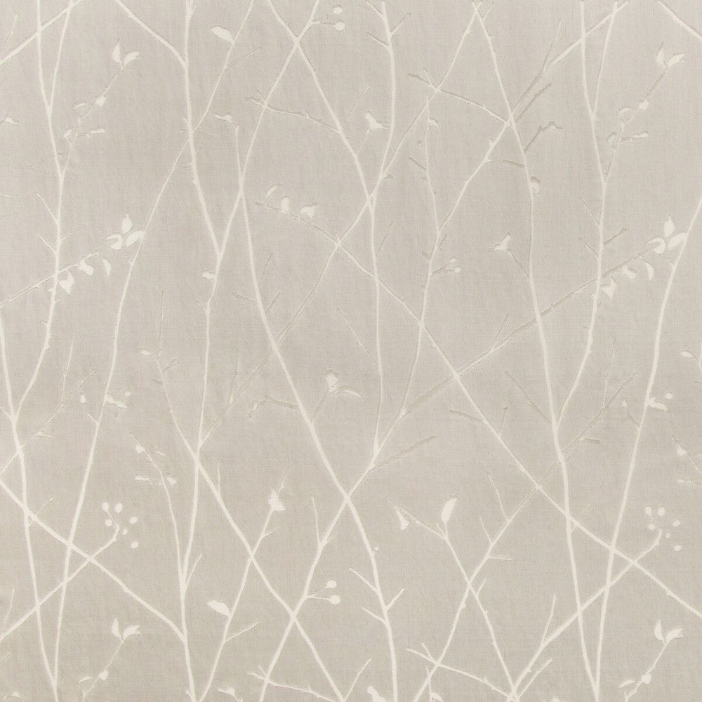 Ramus Silver by Kravet Couture Fabric SUE FIRESTONE MALIBU VISCOSE - 58%;POLYESTER - 30%;LINEN - 12% Italy Horizontal: 42 and Vertical: 39.5 126 - Fabric Carolina -