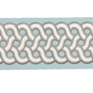 Mandeville Tape Sky 77154 by Schumacher Trim