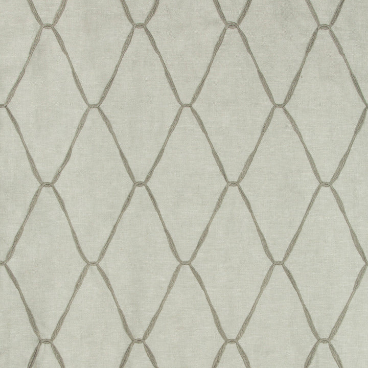 Looped Ribbons Mist by Kravet Couture Designer Fabric SUE FIRESTONE MALIBU LINEN - 100% Turkey Horizontal: 10.5 and Vertical: 6 98 - Swanky Fabrics -