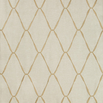 Looped Ribbons Linen by Kravet Couture Fabric