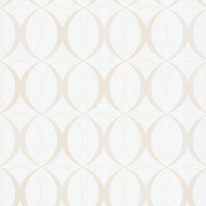 Circulate Pearl Retro Orb Wallpaper by Beacon House