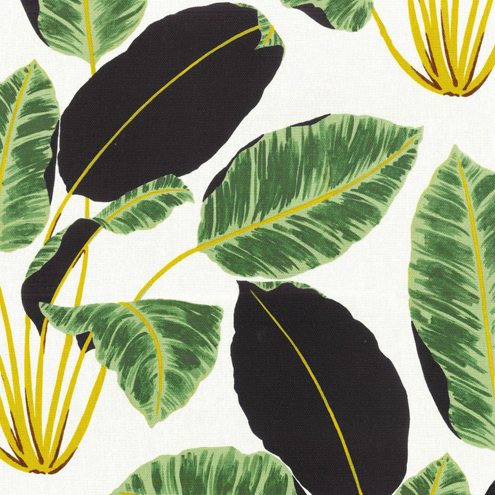 Hojas Cubanos Rainforest 450030 by Genevieve Gorder Fabric - 100% COTTON CHINA 12000 Horizontal: 13.5 and Vertical: 25.25 54 - Fabric Carolina -