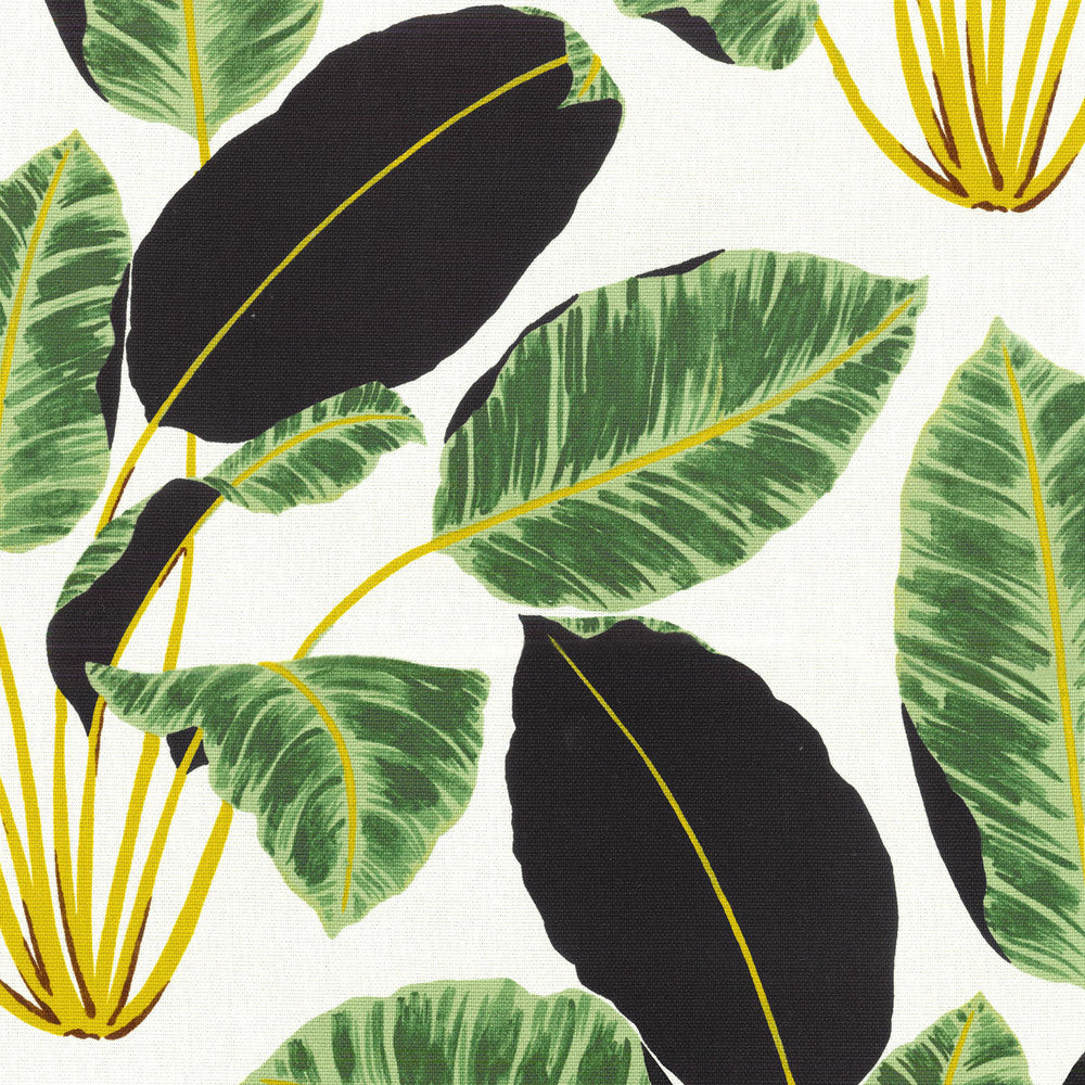 Hojas Cubanos Rainforest 450030 by Genevieve Gorder Fabric - 100% Spun Polyester CHINA 12000 Horizontal: 13.5 and Vertical: 25.25 54 - Fabric Carolina -