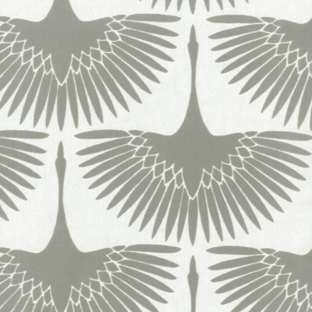 Flock Steam 450051 by Genevieve Gorder Fabric - 100% Cotton Withacrylic flock fibers CHINA 3000 Horizontal: 4.5 and Vertical: 8.4 54 - Fabric Carolina -
