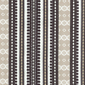 Ancient Stripe Onyx 450070 by Genevieve Gorder Fabric