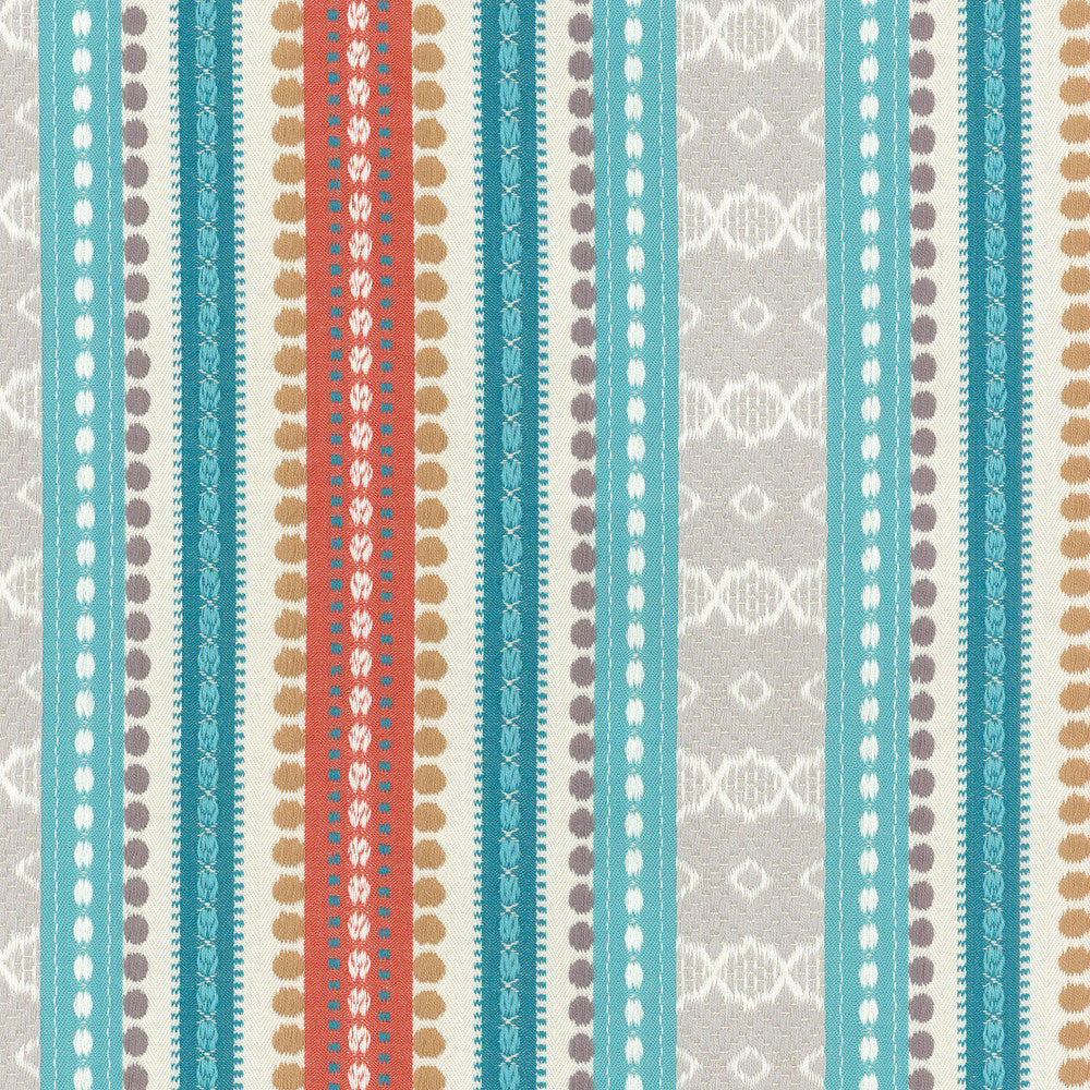 Ancient Stripe Adobo 450072 by Genevieve Gorder Fabric - 100% COTTON China 18000 Horizontal: 7.125 and Vertical: 1.75 57 - Fabric Carolina -