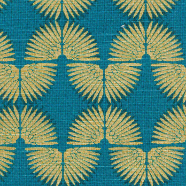Urban Caterpillar Peacock 450110 by Genevieve Gorder Fabric LOS CLASICOS 100% Cotton U.S.A. Wyzenbeek 15,000 Horizontal: 6.75" and Vertical: 9.00" 54" - Fabric Carolina -