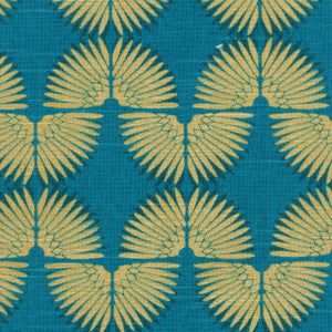 Urban Caterpillar Peacock 450110 by Genevieve Gorder Fabric