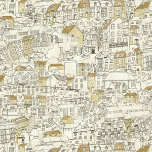 City Streets Resin Glow 450121 by Genevieve Gorder Fabric