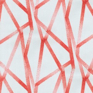 Od Intersections Coral 450180 by Genevieve Gorder Fabric