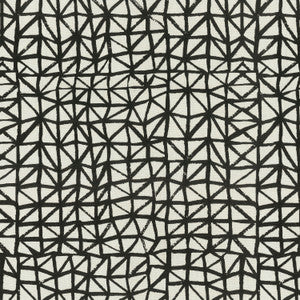 Lattice Lace Inked 450270 by Genevieve Gorder Fabric