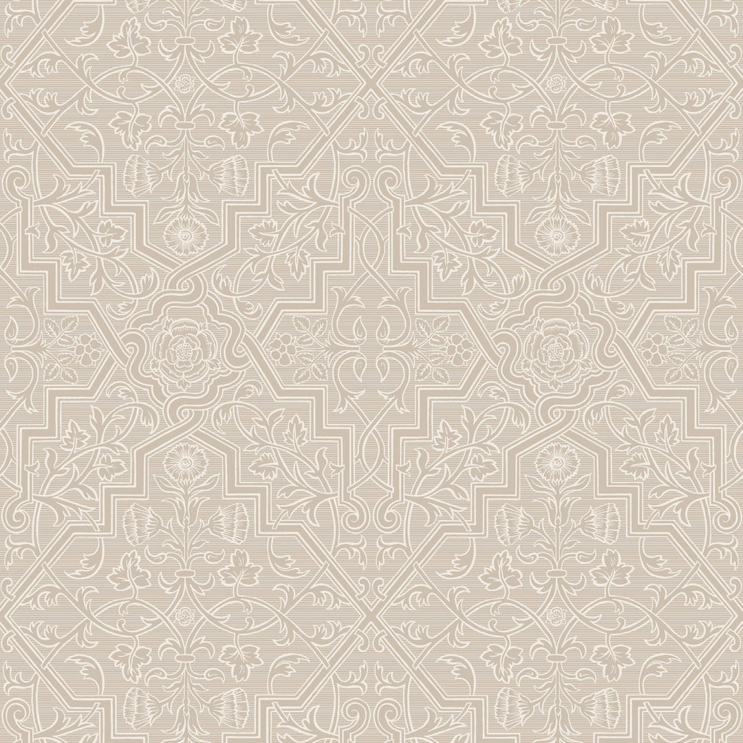 Rosenvinge - Natural by Schumacher Wallcovering