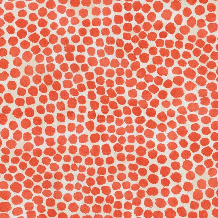 Od Puff Dotty Coral 450360 by PKL Fabric Outdoor December '17 100% Polyester see sample see sample Horizontal: 13.50 inches and Vertical: 18.00 inches V 54 inches - Fabric Carolina -