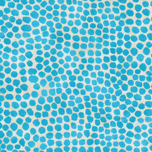 PUFF DOTTY TURQUOISE 450362 by PKL Studio Outdoor Fabric