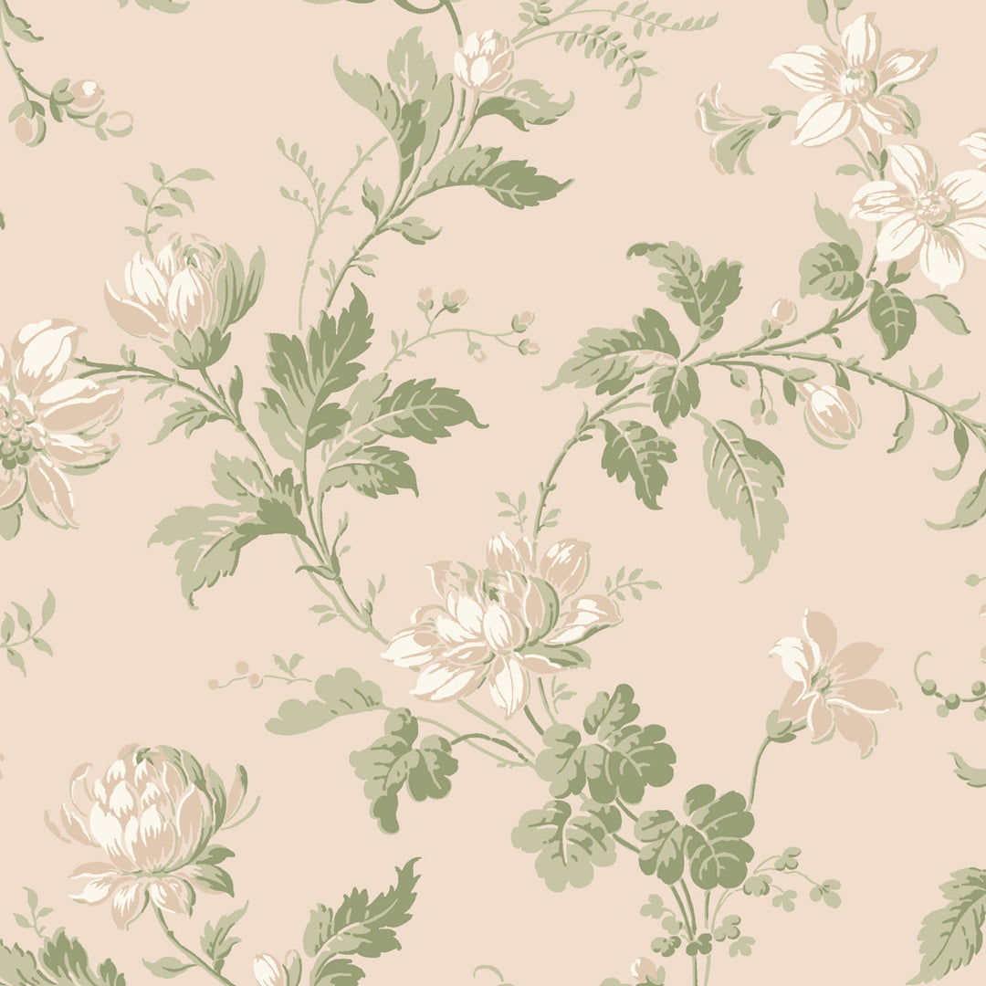 Blomslinga - Leaf by Schumacher Wallcovering