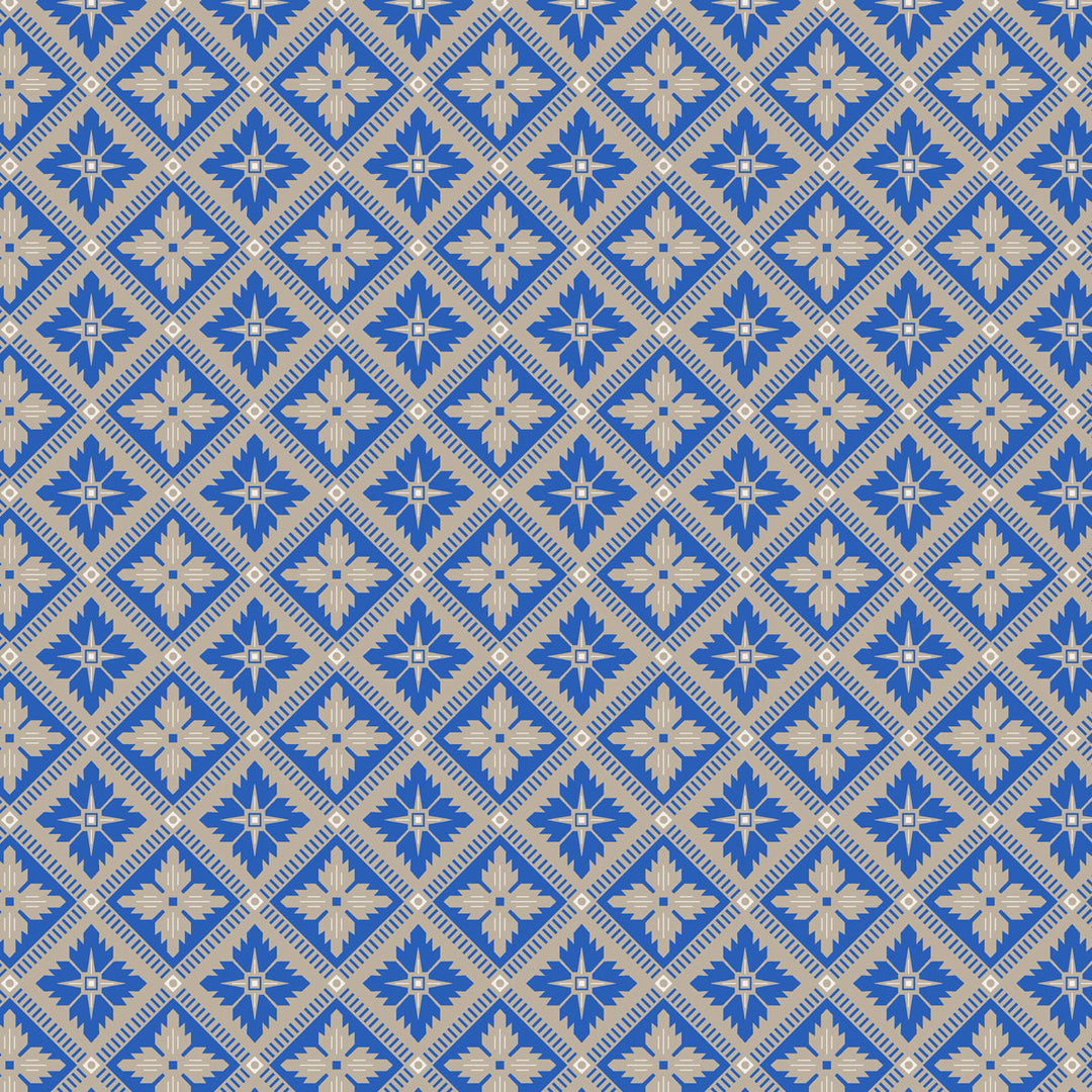 Loka - Cobalt by Schumacher Wallcovering