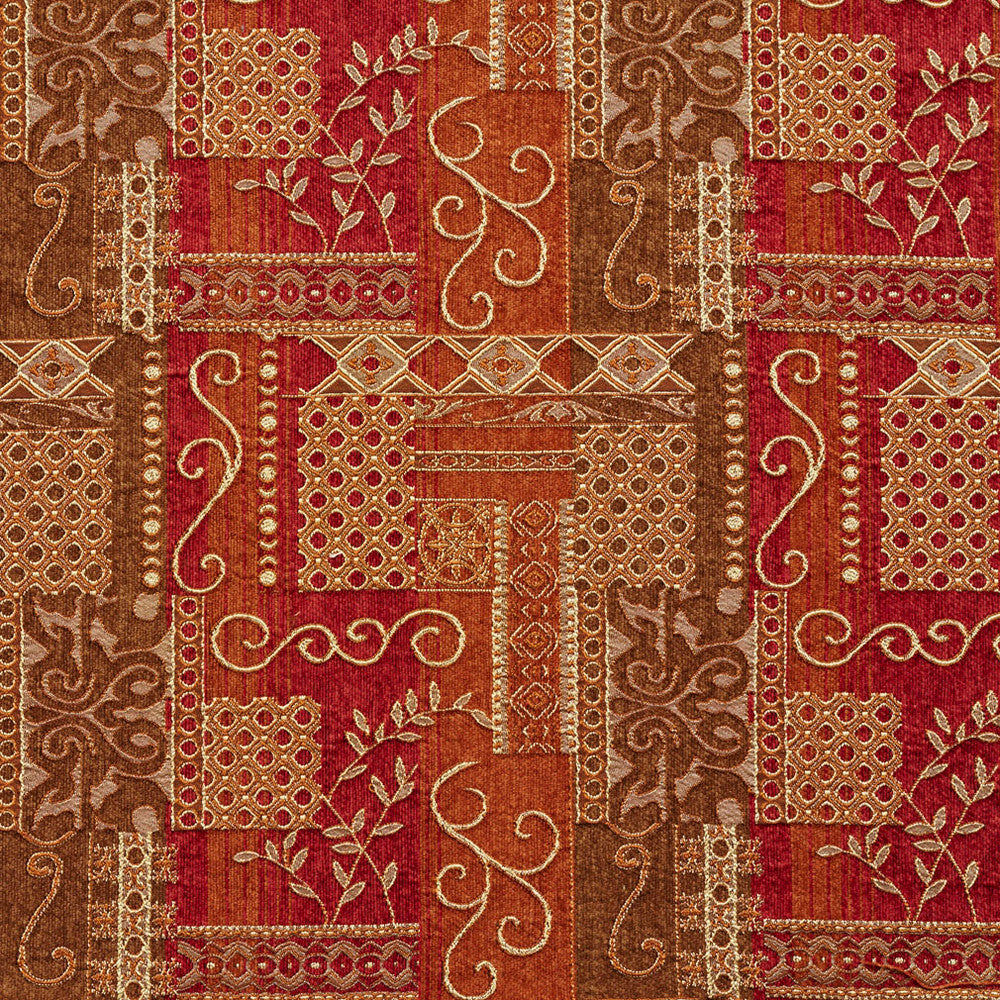 4540 Sangria by Charlotte Fabric Ring Book Page #20 100% Woven Polyester Asia Exceeds 200,000 Wyzenbeek Rubs (Heavy Duty) </p><p>Repeat: Horizontal: 11" x Vertical: 14" 54 Inches - Fabric Carolina -