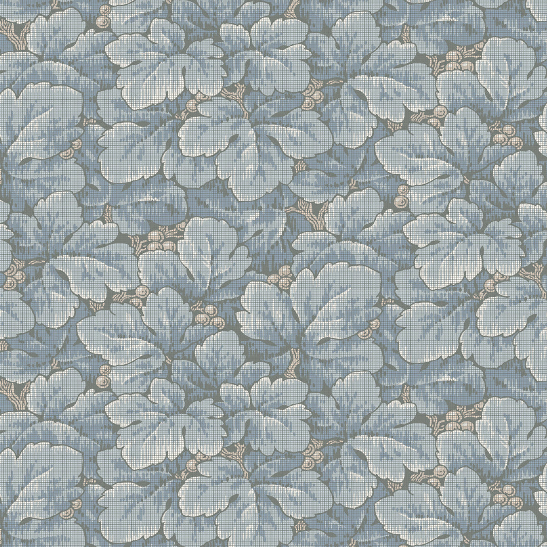 Waldemar - Blue by Schumacher Wallcovering