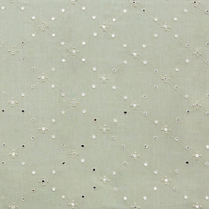 Mirari Sea Glass by Kravet Design Fabric Kravet Design Fabric Mirari Sea GlassFabric ALEXA HAMPTON MALLORCA LINEN - 63%;GLASS - 26%;SPUN POLYESTER - 11% India </p><p>Repeat: H: 8.75, V: 7.75 52 - Fabric Carolina -