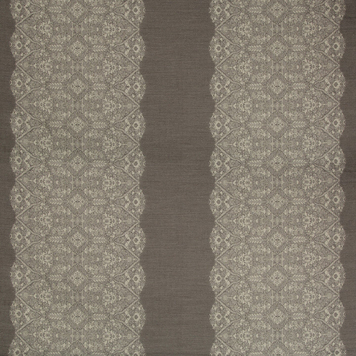 Garrick Paisley Sable by Kravet Couture Designer Fabric DAVID PHOENIX WELL-SUITED WOOL - 55%;LINEN - 45% India Horizontal: 27 and Vertical: 5.13 54 - Swanky Fabrics -