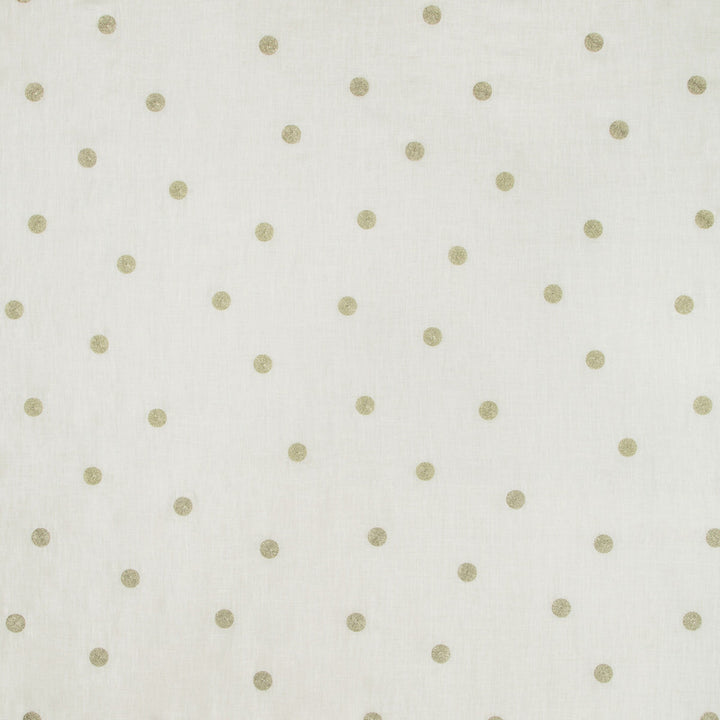 Shimmerdot Gold by Kravet Design Fabric KATE SPADE AMUSEMENTS LINEN - 80%;METALLIC - 20% India Horizontal: 17 and Vertical: 15.75 51 - Fabric Carolina -
