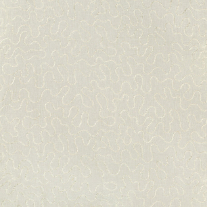 Unraveled Ivory by Kravet Design Designer Fabric KATE SPADE AMUSEMENTS LINEN - 80%;RAYON - 20% India Horizontal: 26 and Vertical: 19 52 - Swanky Fabrics -