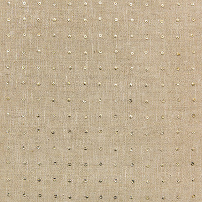 Callot Sequins Linen by Kravet Design Fabric