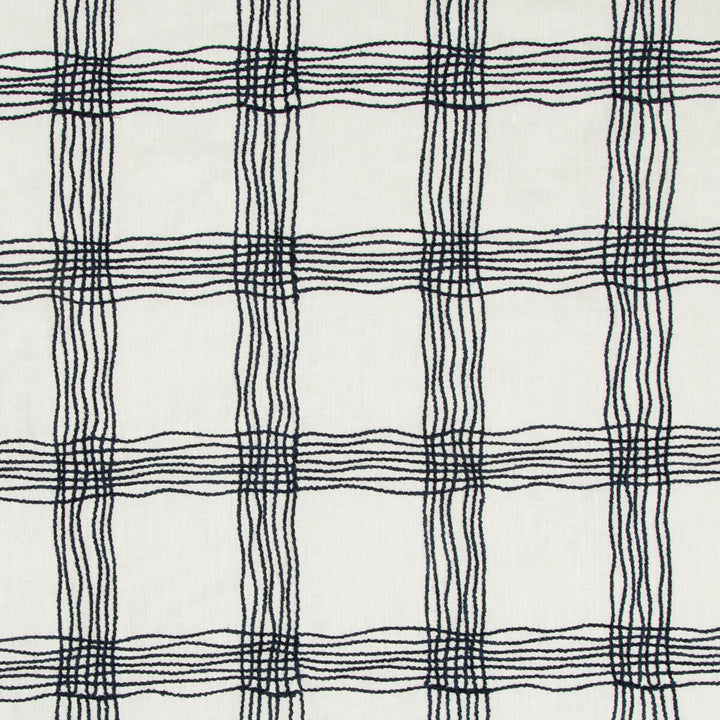 Louxor Chenille Sapphire by Kravet Design Fabric KATE SPADE AMUSEMENTS LINEN - 79%;VISCOSE CHENILLE - 21% India Horizontal: 9.25 and Vertical: 15.25 50 - Fabric Carolina -