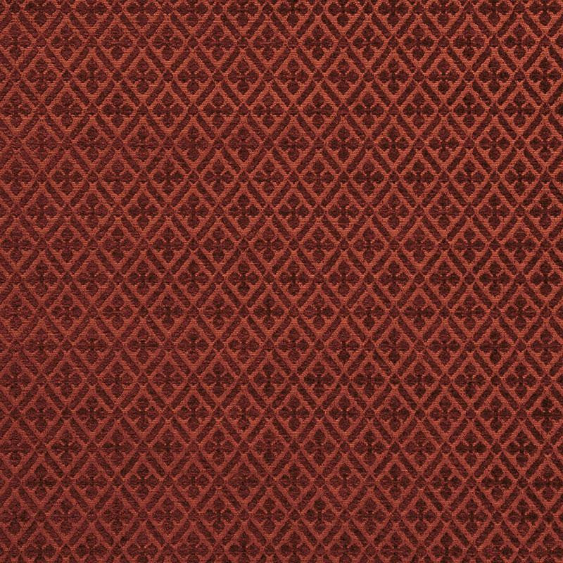 Whittington Chenille Poppy 43451 by Schumacher Fabric Chroma 1.12" - Fabric Carolina -
