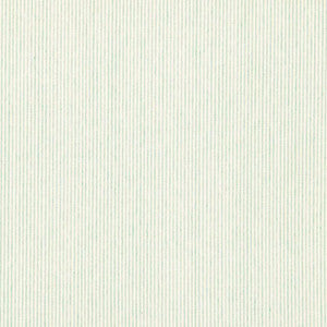 Wesley Ticking Stripe Aqua 65984 by Schumacher Fabric