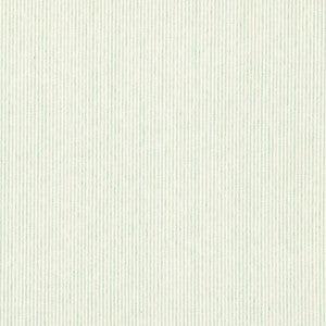 Wesley Ticking Stripe Aqua 65984 by Schumacher Fabric