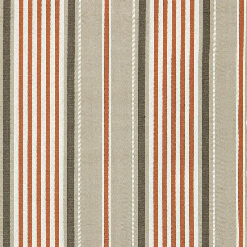 Minzer Cotton Stripe Valencia 66010 by Schumacher Fabric Sea Island Stripes 13.25" - Fabric Carolina -