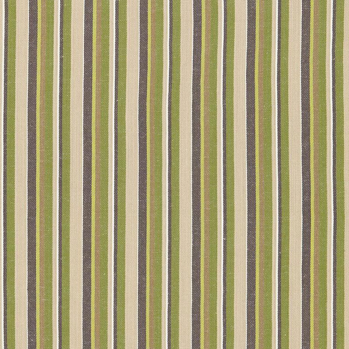 Kiawah Stripe Vert 66031 by Schumacher Fabric Sea Island Stripe 4.12" - Fabric Carolina -