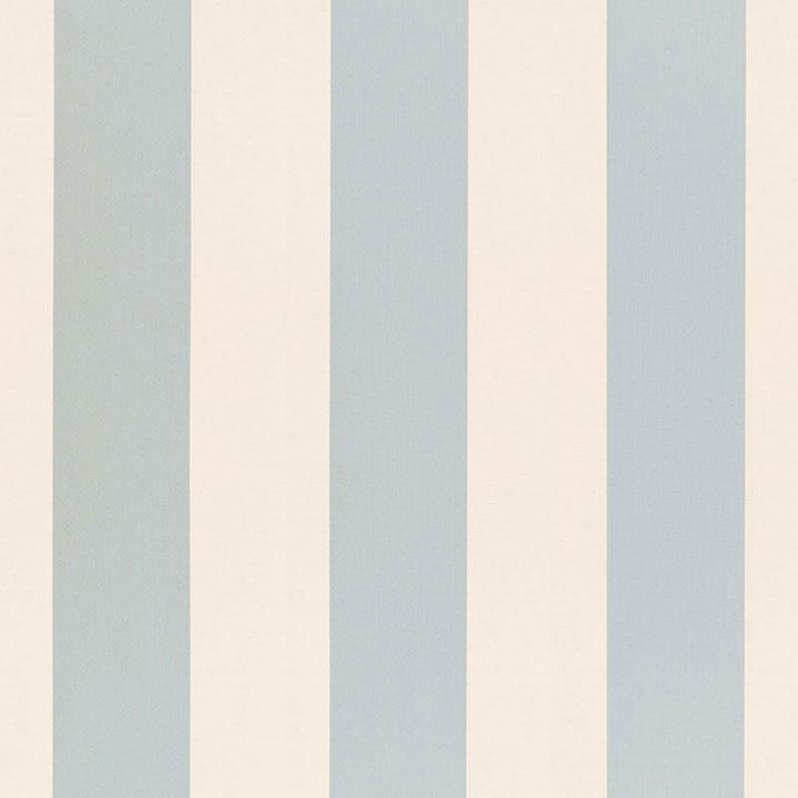 Beaufort Awning Stripe Ciel 66041 by Schumacher Fabric Sea Island Stripe 8.75" - Fabric Carolina -