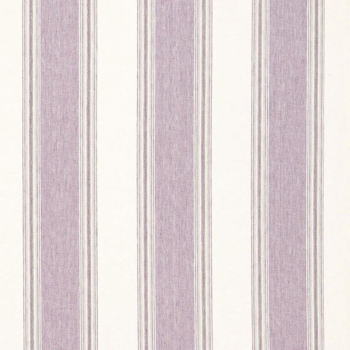 Savannah Linen Stripe Lavender 66083 by Schumacher Fabric Sea Island Stripe 7.62" - Fabric Carolina -