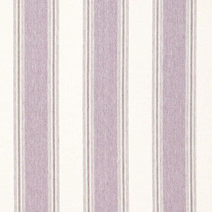 Savannah Linen Stripe Lavender 66083 by Schumacher Fabric
