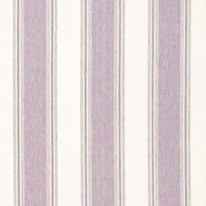 Savannah Linen Stripe Lavender 66083 by Schumacher Fabric