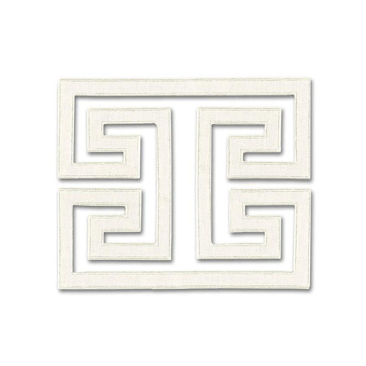 Madame Wu Appliqu Swan 66130 by Schumacher Designer Trim Mary Mcdonald 8.0" - Swanky Fabrics -
