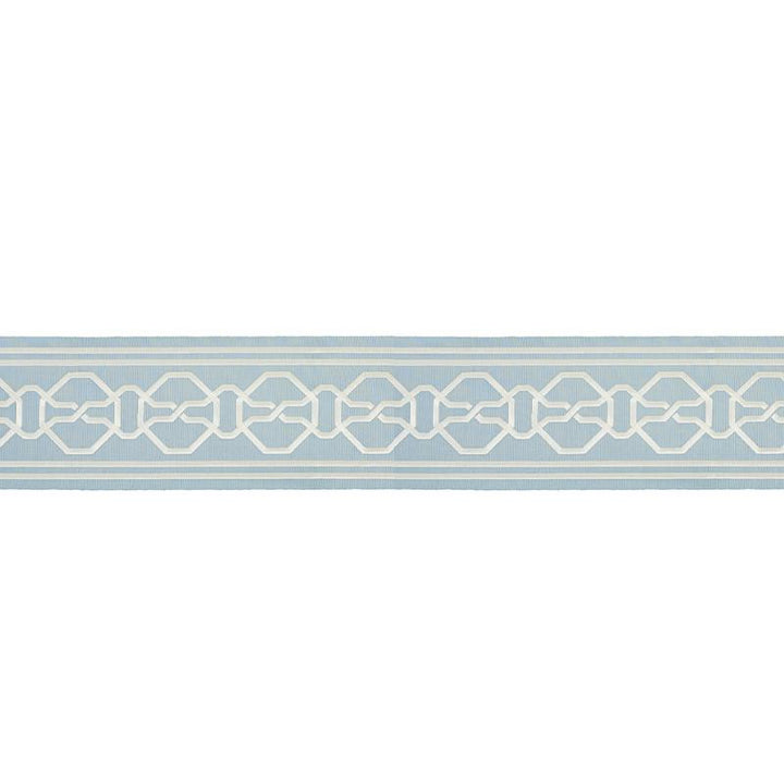 Malmaison Tape Sky 66158 by Schumacher Trim Statement Trims 3.75" - Fabric Carolina -