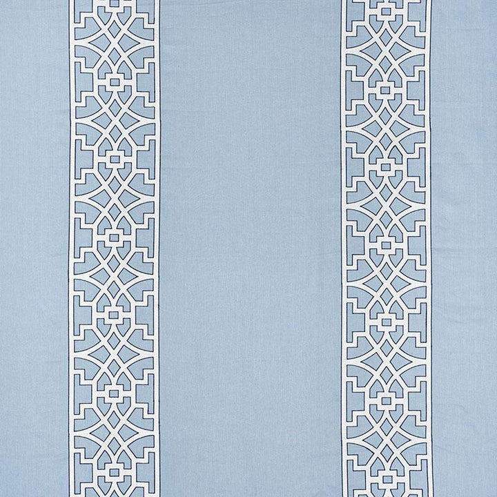 Don'T Fret Sky 66184 by Schumacher Fabric Sheers & Casements 27.0" - Fabric Carolina -