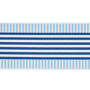 Keket Stripe Tape Blues 81690 by Schumacher Trim