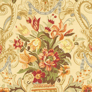 Aylesbury Vase Spice 173842 by Schumacher Fabric
