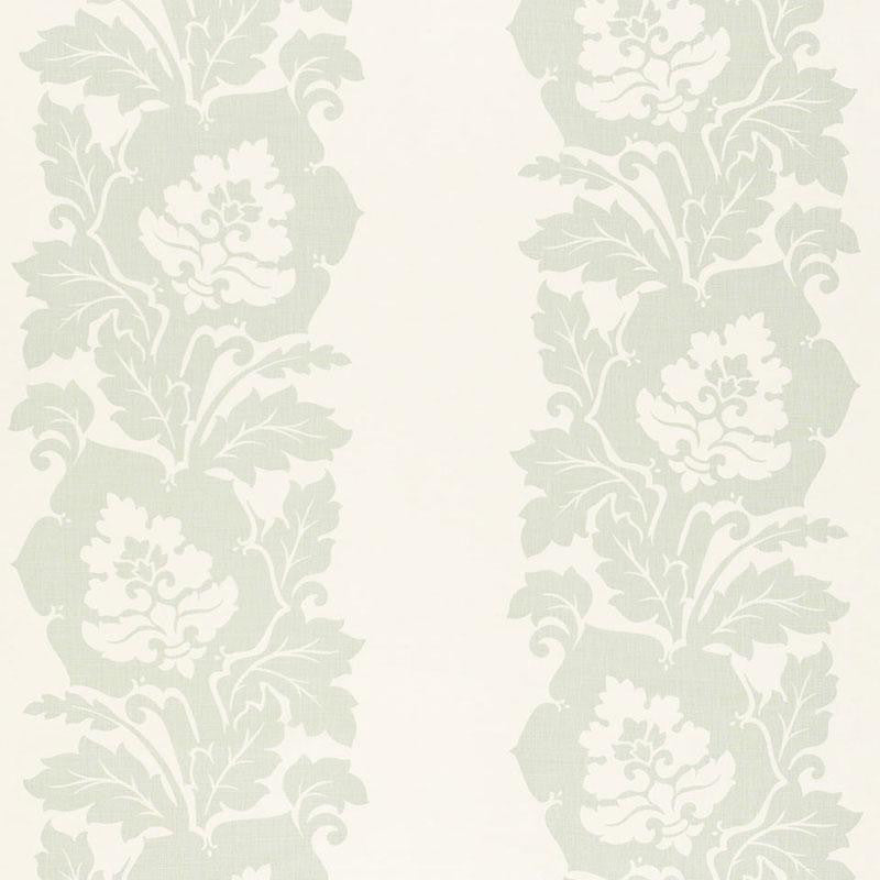 Margate Damask Print Sky 173852 by Schumacher Designer Fabric Classic Prints 54.0" - Swanky Fabrics -