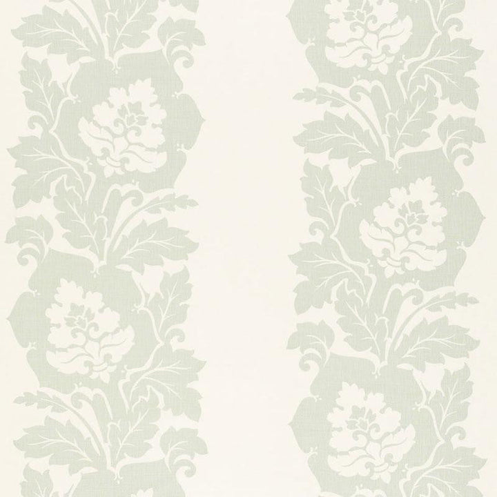 Margate Damask Print Sky 173852 by Schumacher Designer Fabric Classic Prints 54.0" - Swanky Fabrics -