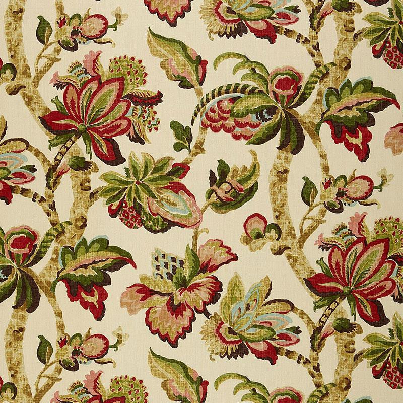 Kemscott Bloom 174440 by Schumacher Fabric Classic Prints 26.0" - Fabric Carolina -