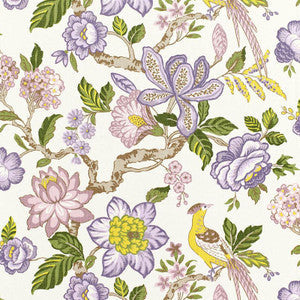 Huntington Gardens Lavender 175563 by Schumacher Fabric